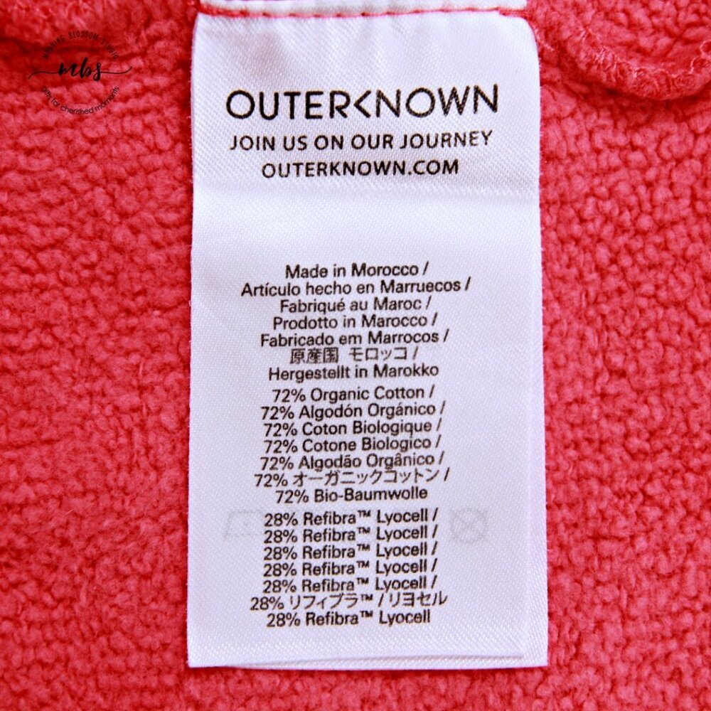 Outerknown Second Spin Side Pockets Cotton Blend … - image 7
